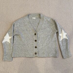 Lou & Grey star patch cardi cardigan sweater